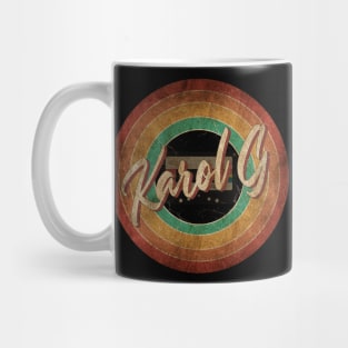 Karol G Vintage Circle Art Mug